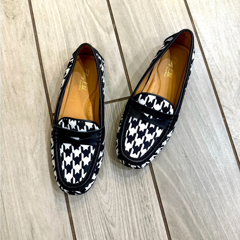 Flag LTD., the Women's Morgan Houndstooth Loafers
